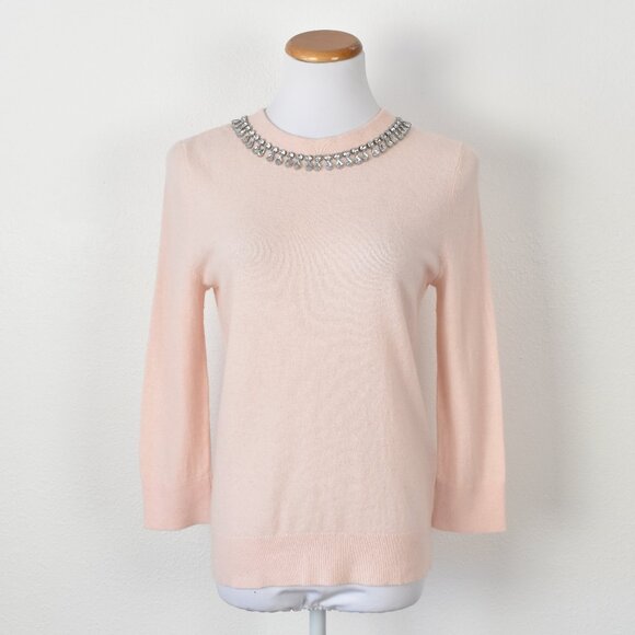 kate spade Sweaters - Kate Spade Embellished Necklace Sweater - M